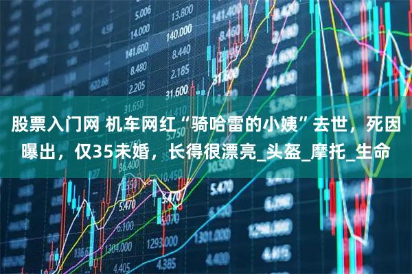 股票入门网 机车网红“骑哈雷的小姨”去世，死因曝出，仅35未婚，长得很漂亮_头盔_摩托_生命